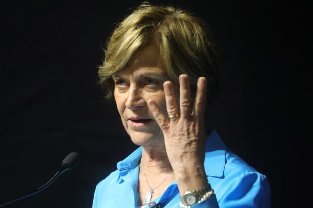 Evelyn Matthei, carta presidencial de Chile Vamos. Imagen: Agencia Aton.