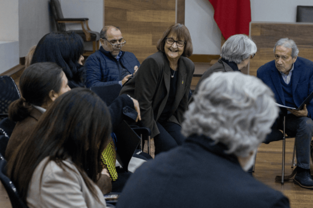 Despedida de la delegación de la U. de Chile que será parte de la FILUNI.