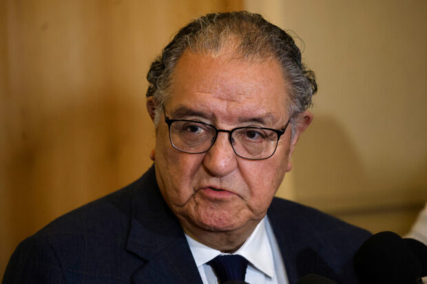 El presidente (i) de la Democracia Cristiana, Francisco Huenchumilla.