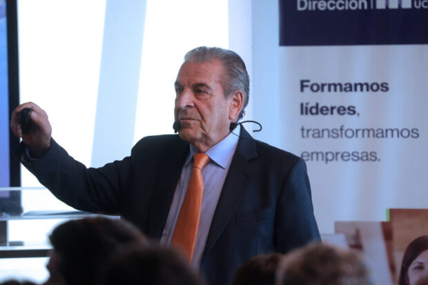 Ex presidente de la República, Eduardo Frei Ruiz-Tagle, expone en el seminario “Chile: Crecimiento e inversión. ¿Pensemos en grande?”.