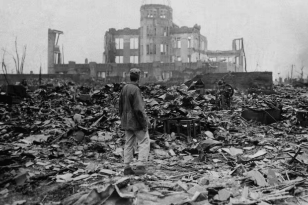 Registro histórico de las ruinas de la ciudad de Hiroshima tras la detonación de la bomba atómica