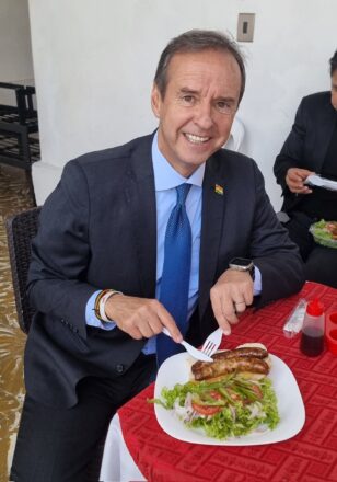 Tuto Quiroga, ex presidente de Bolivia y candidato presindencial