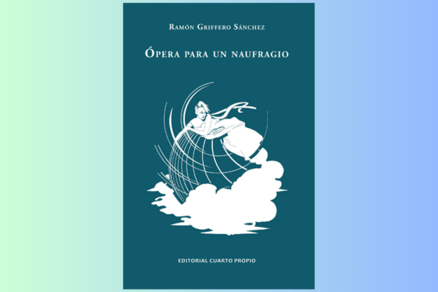 Portada de "Ópera para un naufragio", primera novela de Ramón Griffero (editorial Cuarto Propio)