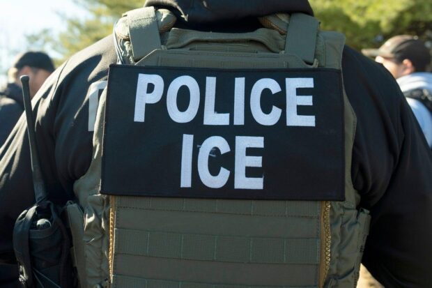 Policia del ICE estadounidense