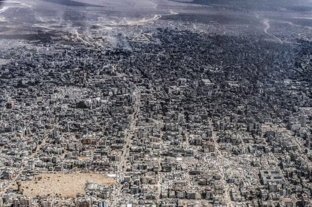 Gaza completamente destruida