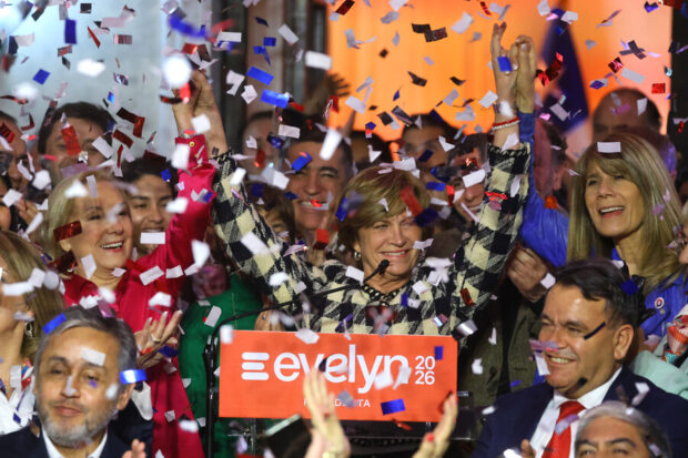 Candidata presidencial de Chile Vamos, Evelyn Matthei.
