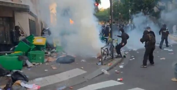 Jornada de protestas en Francia