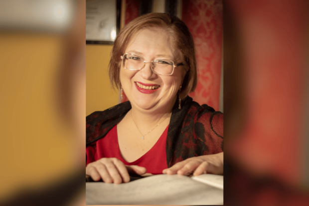 Retrato de la pianista Svetlana Kotova.
