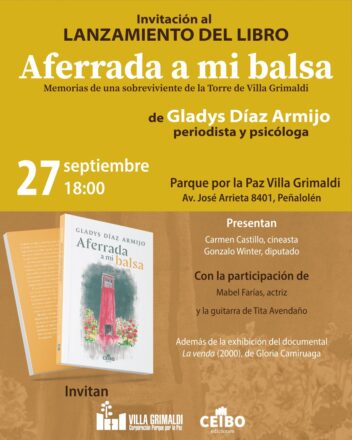 Lanzamiento Aferrada a mi balsa