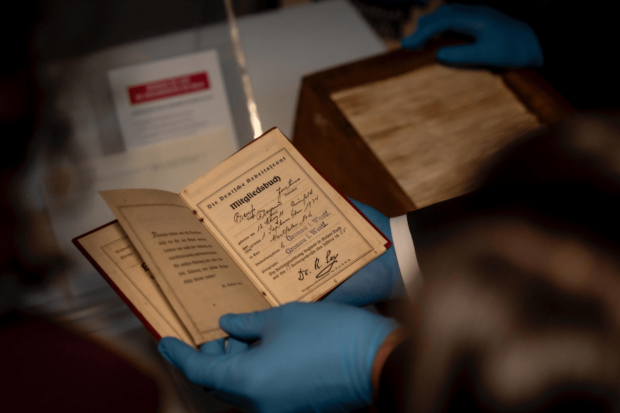 Uno de los documentos que forman parte del Archivo de la Memoria. 