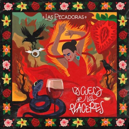 Portada del nuevo disco de Las Pecadoras, "La Cueca de los Placeres"