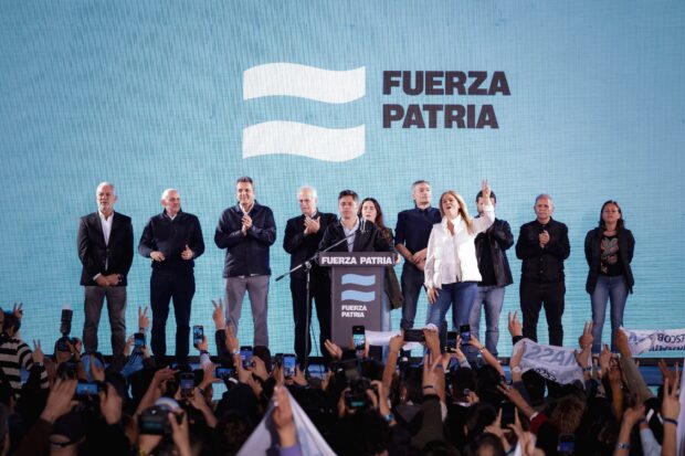 Vocería gobernador Axel Kicillof posetrior a las elecciones legislativas. Foto vía: @Kicillofok