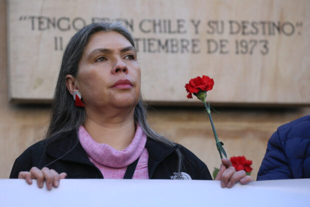 La secretaria general del Partido Comunista, Bárbara Figueroa.