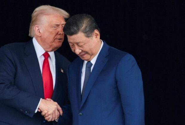 Donald Trump y Xi Jinping. vía X@ClashReport