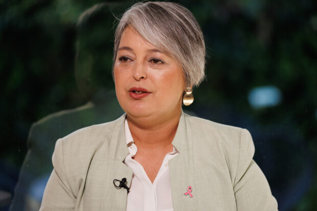 Candidata presidencial del pacto Unidad por Chile, Jeannette Jara.
