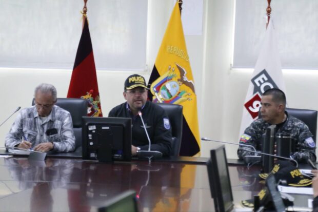 John Reimberg, ministro del interior de Ecuador