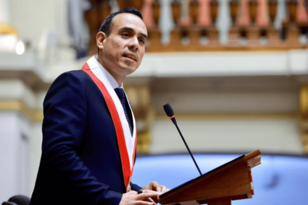 José Jerí, nuevo presidente Perú.