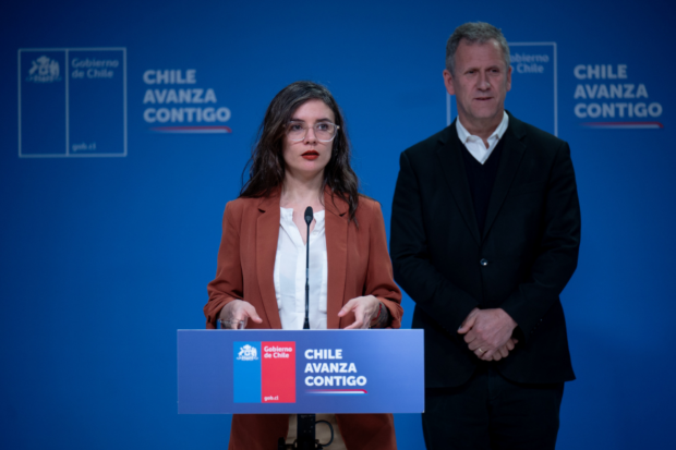La vocera de Gobierno, Camila Vallejo. Imagen: Segegob.