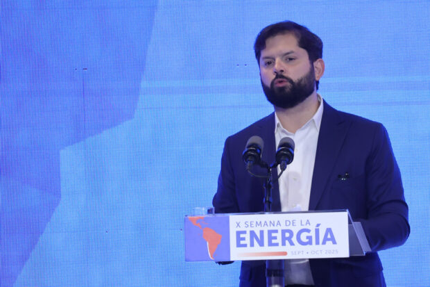 Presidente Gabriel Boric. Foto: Agencia Aton.