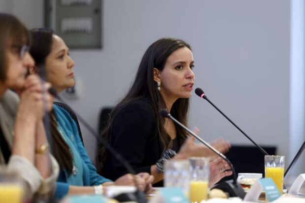 Subdirectora de la plataforma Tenemos que Hablar de Chile, Valentina Rosas.