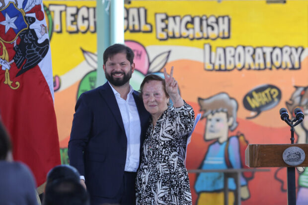 Acto por el pago de la deuda histórica.