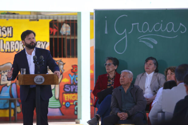 Acto por el pago de la deuda histórica.