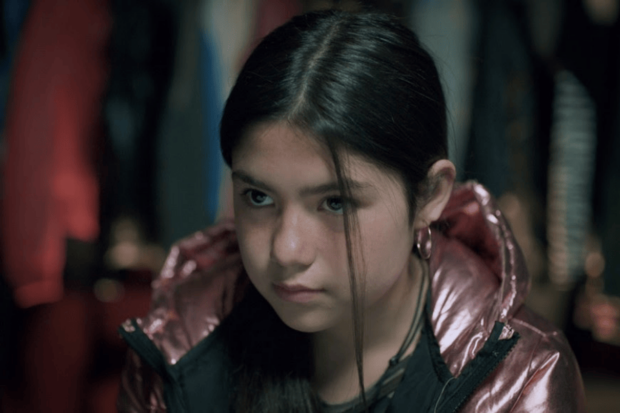 Antonella Bravo, protagonista de "Kaye", película de Juan Cáceres.