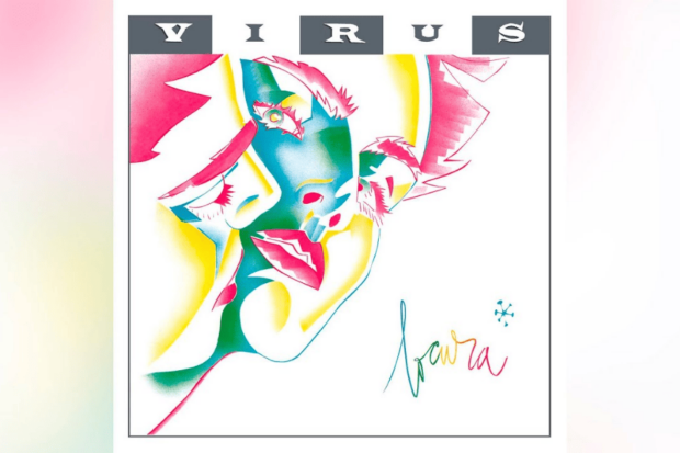 Portada de "Locura", quinto álbum de Virus.