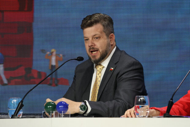 Johannes Kaiser en ENADE 2025. Foto: Diego Martin /Aton Chile.