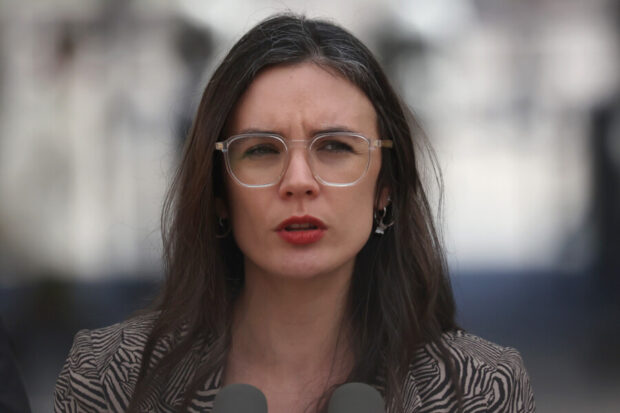 Ministra vocera de Gobierno, Camila Vallejo.