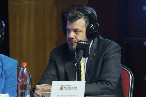 Johannes Kaiser en el debate de la ARCHI