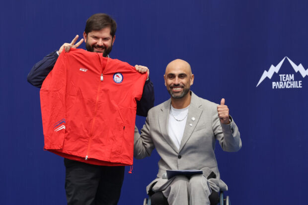 Gabriel Boric y Sebastián Villavicencio.
