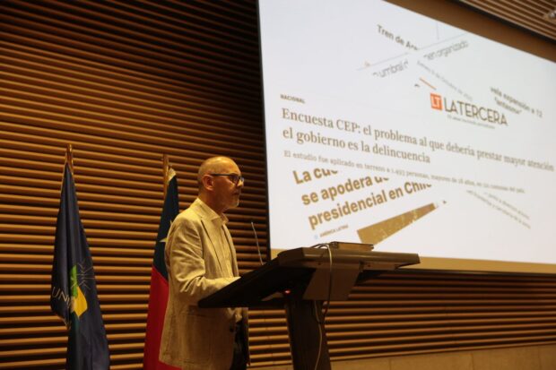 El profesor titular del Departamento de Ingeniería Industrial de la Universidad de Chile y parte del equipo investigador del Instituto de Sistemas Complejos de Ingeniería, Richard Weber.