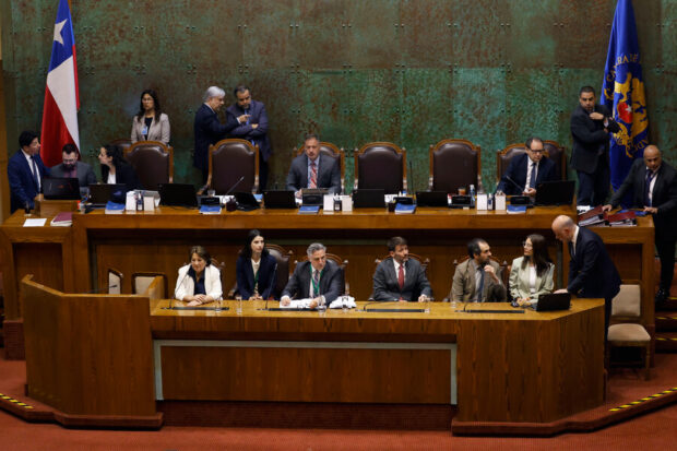 Testera de la Cámara de Diputadas y Diputados durante la sesión que revisó la acusación constitucional contra el exministro de Energía, Diego Pardow. Foto: Aton.