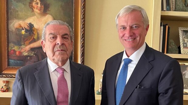 Expresidente Frei recibe a José Antonio Kast a pocas semanas de la segunda vuelta Foto: La Segunda
