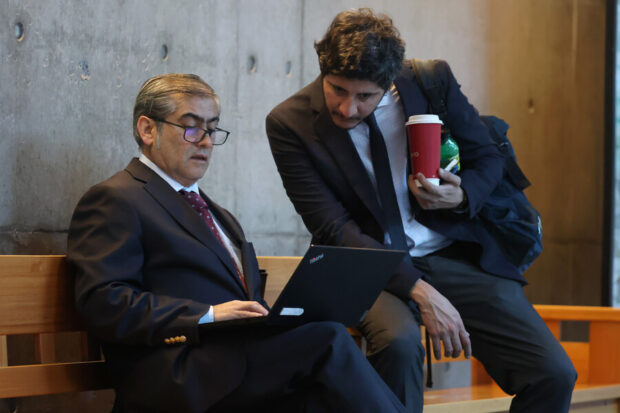 El fiscal Marco Muñoz.