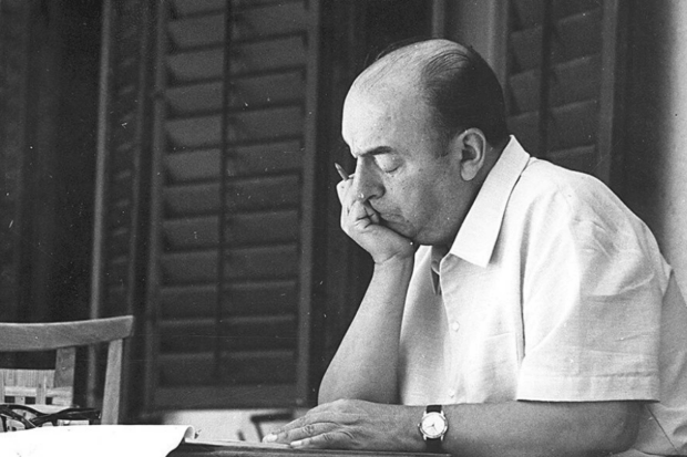 Pablo Neruda, poeta.