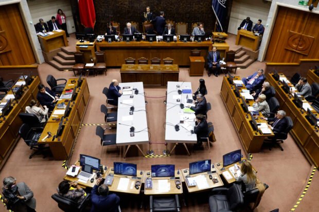 Sala del Senado.