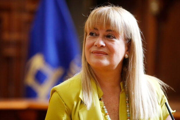 Exministra de la Corte Suprema, Angela Vivanco.