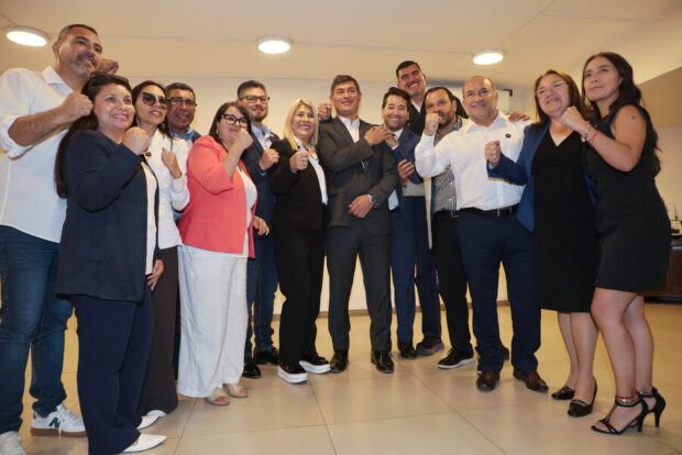 Bancada de diputadas y diputados del Partido de la Gente.