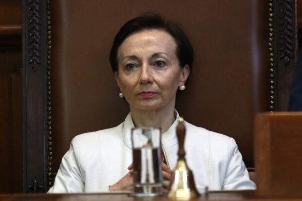Nueva presidenta de la Corte Suprema, Gloria Ana Chevesich.