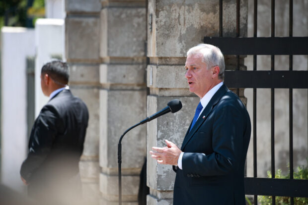 El presidente electo, José Antonio Kast, realiza punto de prensa tras reunirse con la exmandataria Michelle Bachelet. 