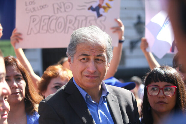 Presidente del Colegio de Profesores y Profesoras, Mario Aguilar.
