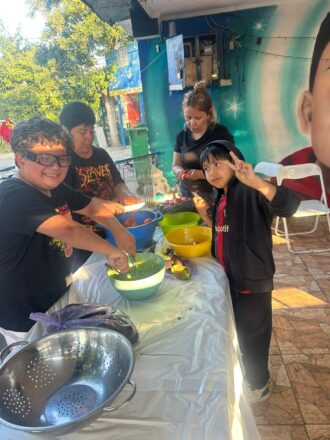 Actividad de La Bicicleta. Foto: Erna Sepúlveda 