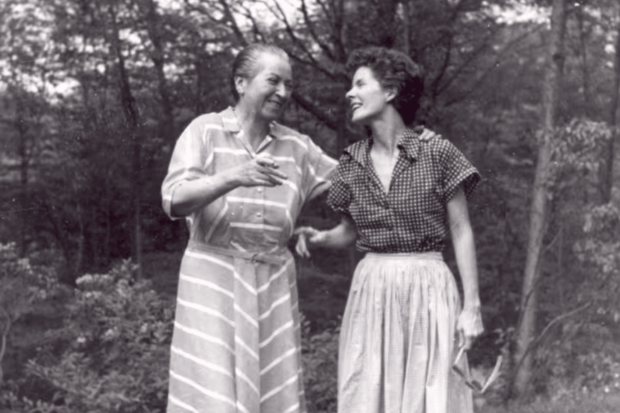 Gabriela Mistral y Doris Dana.