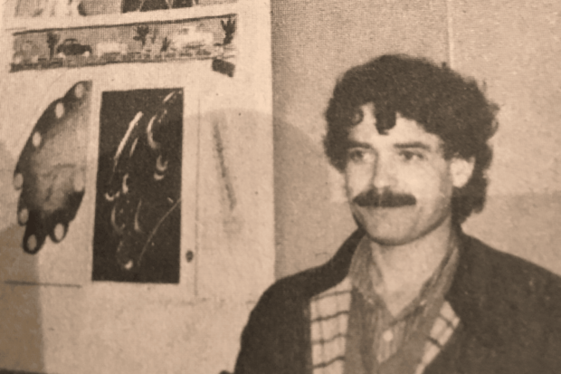 Gonzalo Díaz, artista, académico de la U. de Chile y Premio Nacional de Artes Plásticas 2003.