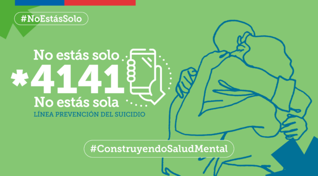 Línea de prevención del suicidio.