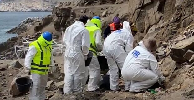El ministro en visita por violaciones a los derechos humanos de la Corte de Apelaciones de La Serena, Sergio Troncoso, encabeza diligencias de ubicación de restos de detenidos desaparecidos en la localidad de Pisagua, Región de Tarapacá, enmarcadas en el Plan Nacional de Búsqueda. Foto: Poder Judicial.
