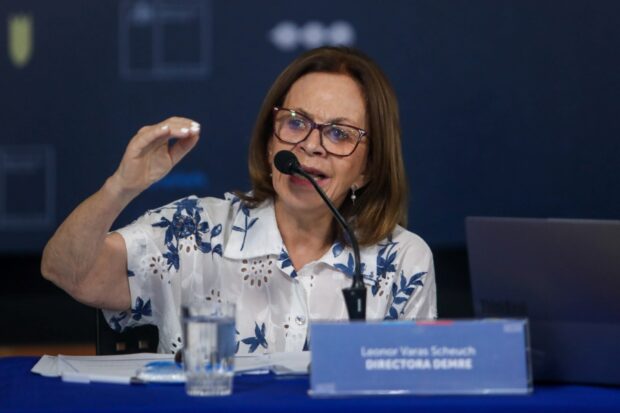 Directora del DEMRE, Leonor Varas.
