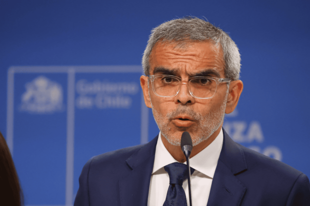 Ministro de Seguridad, Luis Cordero.